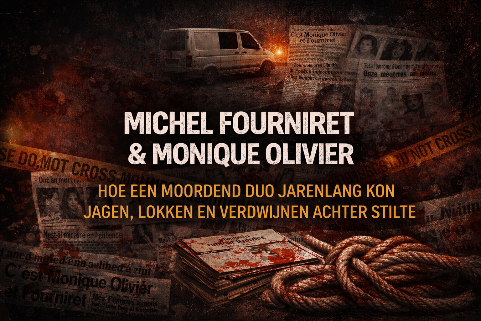 Michel Fourniret & Monique Olivier: hoe een moordend duo jarenlang kon jagen, lokken en verdwijnen achter stilte